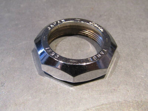 TANGE LEVIN FRENCH Thread 25X1 Chrome steel Headset LOCK-NUT NOS! BXC00M2 05 - 3/24/19