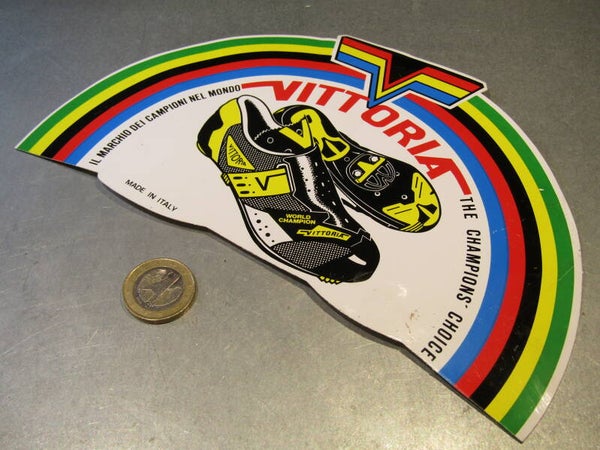 VITTORIA VINTAGE 80's window sticker NOS! BXC00K33 05 - 3/25/19 RK13