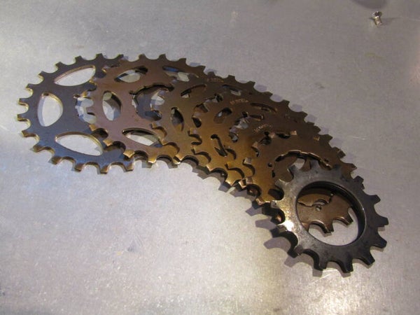 SHIMANO EXAGE 7 Cassette Cog set, Cogs only 13/23 NOS! BXC00L16 09 - 3/31/19