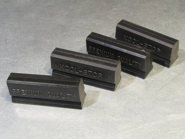 KOOL - STOP CAMPAGNOLO SUPER RECORD ERA VINT. 80's BLACK brake blocks 4X NOS! BX56A 103 - 8/25/20 RK11