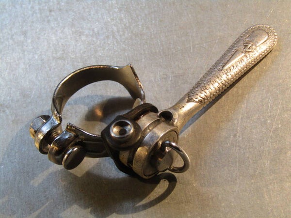 ..ZEUS GRAN SPORT 5/6 SPEED Friction clamp-on gear lever with no cable NOS! BB23CB 02 - 4/13/19
