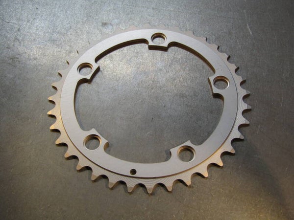 cpi SUGONO / SHIMANO Type 36t ROUND ALLOY Chain-wheel BCD 110mm NOS! BB21D 04 - 4/16/19*