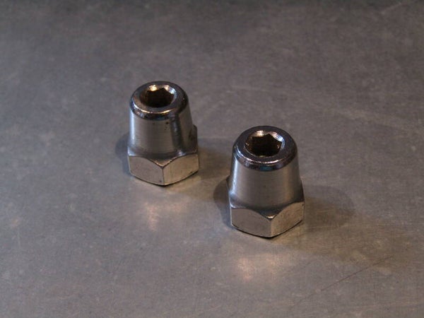 MAILLARD SOLID Front hub axle LOCK-NUTS 2X NOS! BXC00F30 558 - 9/12/20 RK09