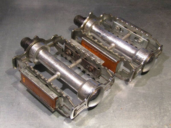 ATOM 440 ENGLISH Thread 9/16 steel pedal set NOS! BX50A 555 - 9/26/20 RK12