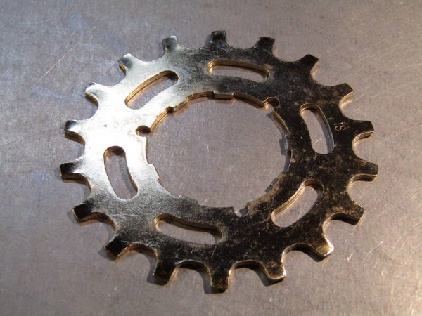 SHIMANO DURA ACE EX 7200 ERA ( ORO ) 18t FREE-HUB / UNIGLIDE CASSETTE COG NOS! BB23GE 03 - 5/6/19