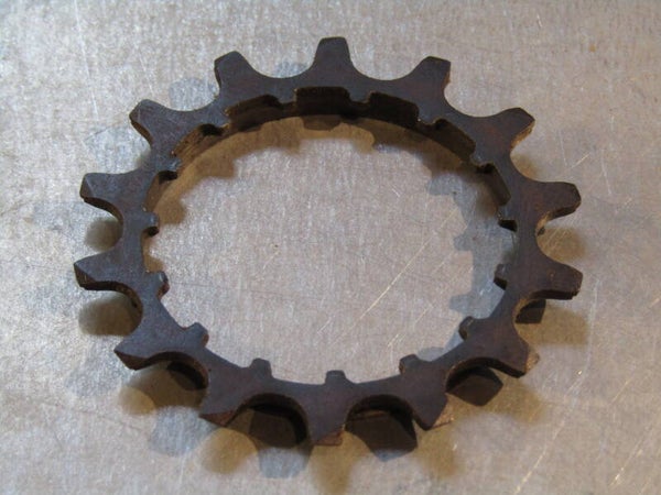 SUNTOUR H 14 AP - 14t 2nd position FREEWHEEL Cog with spacer NOS! BB27GE 04 - 5/7/19