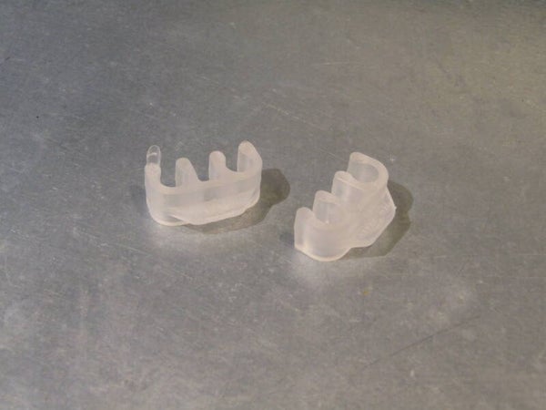 .REG VINTAGE 70's Brake cable housing holder CLEAR 2X NOS! BX01 5552 - 10/3/20 RK10