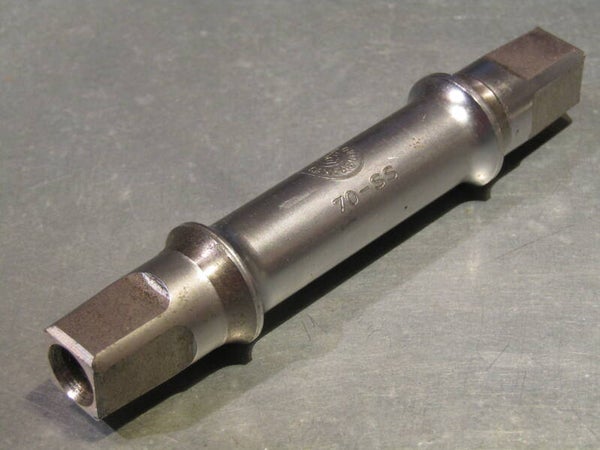 CAMPAGNOLO C RECORD ERA ITALIAN Thread 70 - SS BB spindle 111mm NOS! BX63 7770 - 10/24/20 RK10