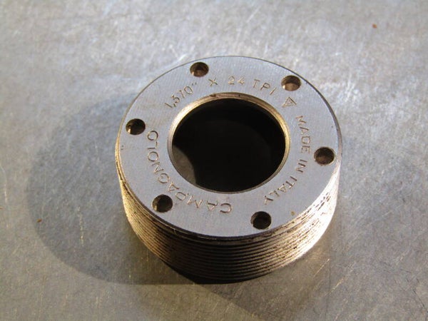 CAMPAGNOLO Early ATHENA / CHORUS ENGLISH Thread THIN Bottom bracker ADJUSTABLE cup NOS! BB27GD 02 - 5/17/19
