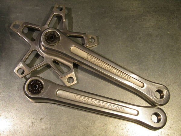 ..STRONGLIGHT 105 FRENCH Thread crank arm set 170mm 2nd hand BX29A 7771 - 11/05/20 RK12