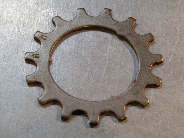 REGINA EXTRA 15t ( A2 ) GREY FREEWHEEL Cog NOS! BB28D 04 - 5/22/19