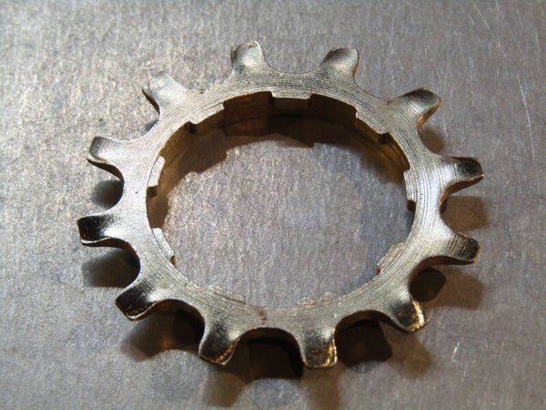 SHIMANO DURA ACE EX vintage 70's 12t 6 SPEED FREE-HUB / UNIGLIDE CASSETTE Cog NOS! BB28D 08 - 5/22/19