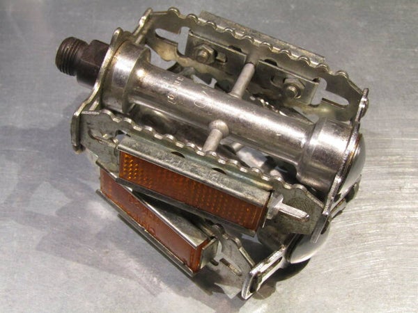 .ATOM 440 Vintage 70's ENGLISH Thread 9/16 STEEL Pedal set NOS! BX01 6661 - 11/06/20 RK10