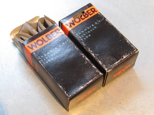 WOLBER VINTAGE 80's 16 X 1 3/8 PRESTA VALVE inner tubes 2X BB29F 01 - 5/23/19