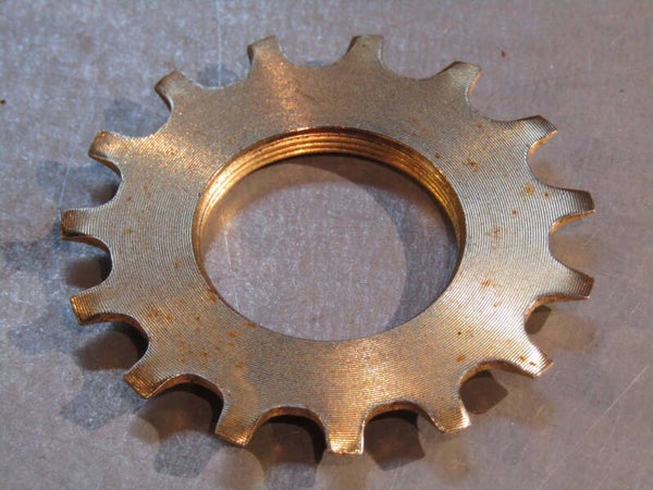 SHIMANO DURA ACE EX 15t ( ORO ) 5/6 SPEED FREE-HUB/UNIGLIDE CASSETTE Cog NOS! BB29D 06 - 5/25/19 RK09
