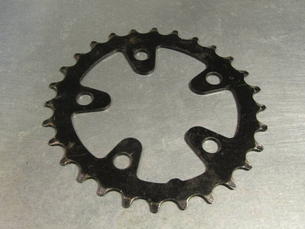 SHIMANO DEORE DX 28t STEEL BIOPACE Chainwheel BCD 74mm 2nd hand BXC00L13 0008 - 11/22/20 RK12