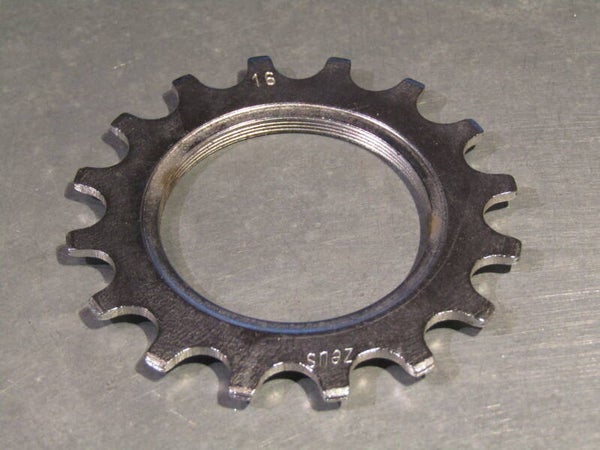 ZEUS CRITERIUM 16t threaded freewheel cog NOS! BXC00F06 6661 - 12/1/20 RK06