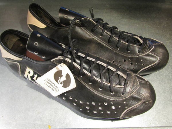 JR RUDY R-100 GRAN PRIX 43 LEATHER cycling shoes NOS! BX49 0001 - 12/03/20 RK12
