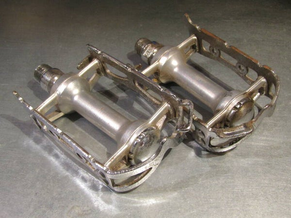 KKT PRO-ACE Pedal set with toe-strap loops 2nd hand BXC00C03 0001 - 12/08/20 RK06