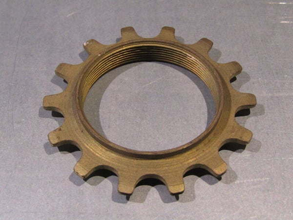 REGINA EXTRA BX ( ORO ) 15t 1st position threaded duplex 5sp receiver cog NOS! BB33E 06 - 6/13/19