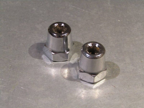 MAILLARD Front hub SOLID axle lock-nuts 2X NOS! BX46 664 - 12/20/20 RK11