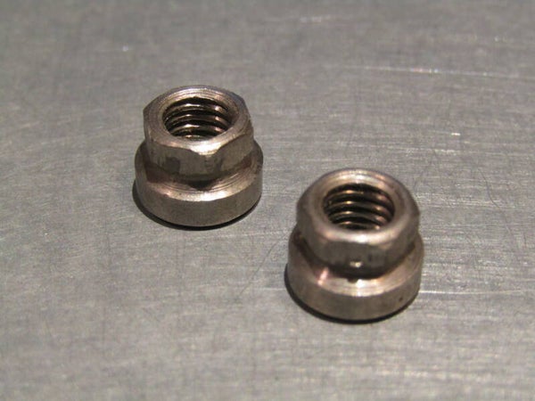 .CAMPAGNOLO NUOVO/SUPER RECORD Vintage 70's/80's Brake lever fixing nuts 2X NOS! BX45 221 - 12/29/20 RK11