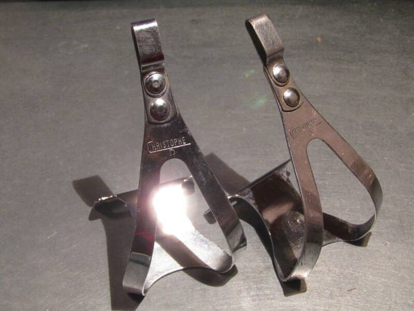 CHRISTOPHE ( D ) OLD LOGOSmall toe-clips 2nd hand BB27B 1136 - 17/1/21 RK03