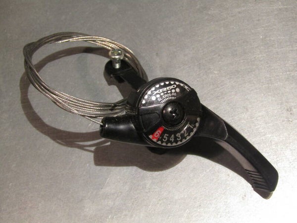.SHIMANO XR50 6 SPEED TOP MOUNT INDEX Gear lever with cable NOS! BX100A 0015 - 15/2/21 RK01