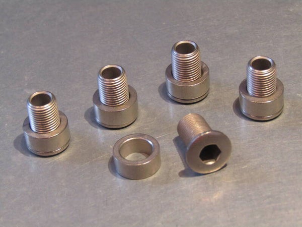 SHIMANO Type Triple GRANNY GEAR Chainwheel mounting hardware 5 pieces NOS! Beta01 D3-001-02 25/2/21