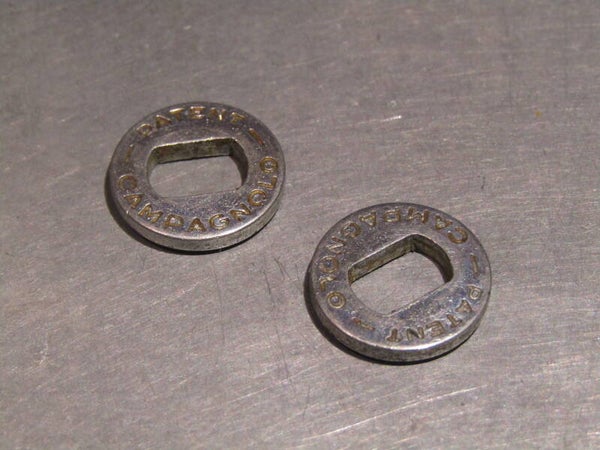 CAMPAGNOLO RECORD/G.S. BRONZE ERA (#603) Gear lever flat fitted face plate NOS! Beta03 D01-001-07 3/3/21