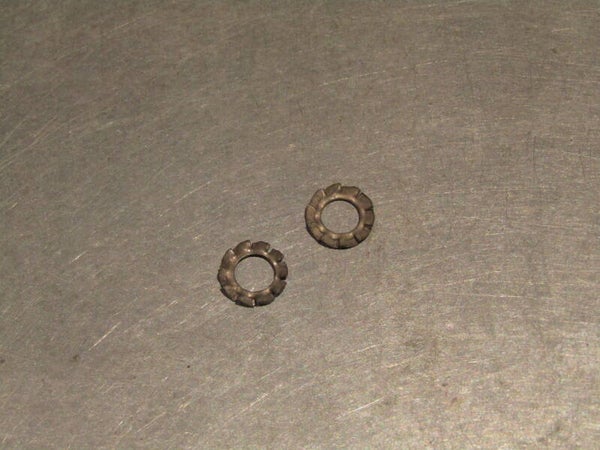 SHIMANO Gear lever serrated washers 2X NOS! TL02 01-BX01-06-02 12/3/21