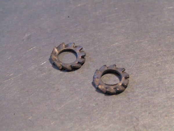 OFMEGA Type gear lever serrated gear lever washers 2X NOS! TL02 02-BX01-C4-08 14/321