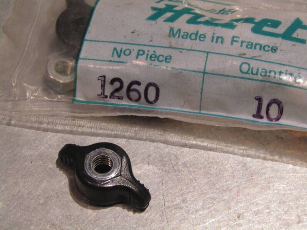 HURET #1260 Gear lever wing nut with mounting nut NOS! TL01 02-B01-C01-02 14/3/21