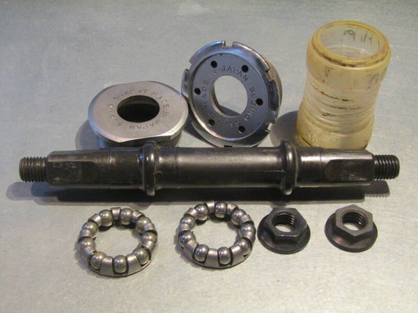 SUGINO ITALIAN Thread Bottom Bracket 124mm 2nd hand Beta01 D09-004-01 20/3/21