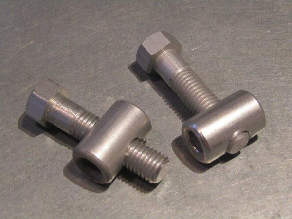 .OMAS BIG SLIDING ALLOY Seat-post bolt set SILVER NOS! TL01 02-B01-002-05 22/3/21