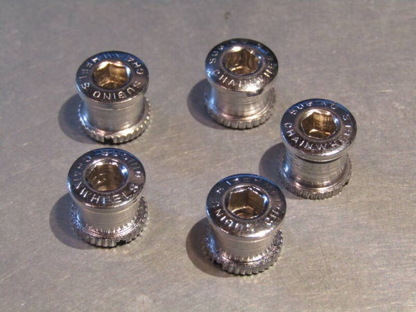 SUGINO SUPER MIGHTY STRADA ( ROAD ) Double chainring bolt set NOS! TL02 02-BX01-C2-01