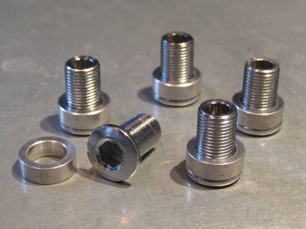 SHIMANO Granny gear chainwheel bolt set ( touring-mountain ) NOS! TL02 02-BX01-C2-04 24/3/21