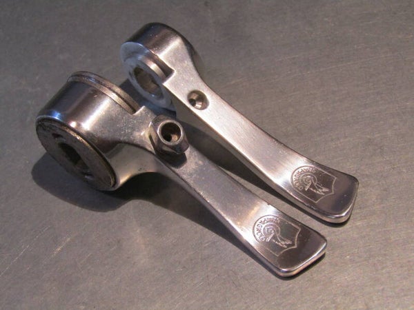 CAMPAGNOLO C RECORD ERA SYNCHRO curved lever  Gear lever set incomplete NOS! TL01 04-BX01-01-05