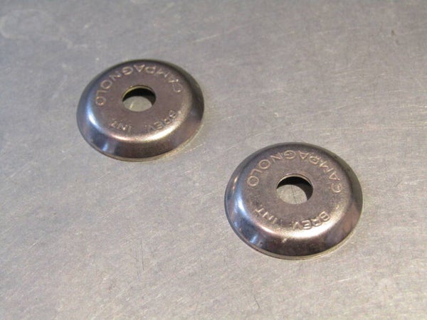 CAMPAGNOLO C RECORD ERA RETROFRICTION Gear lever wing nut cover plates 2X NOS! TL01 04-BX01-C3-04 25/3/21