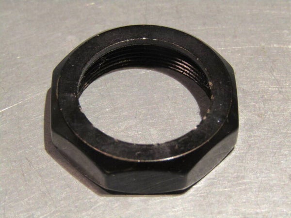 *EDCO ALLOY ITALIAN Thread HEADSET LOCK-NUT ( BLACK ) NOS! TL03 01-BX01-003-05 3/26/21