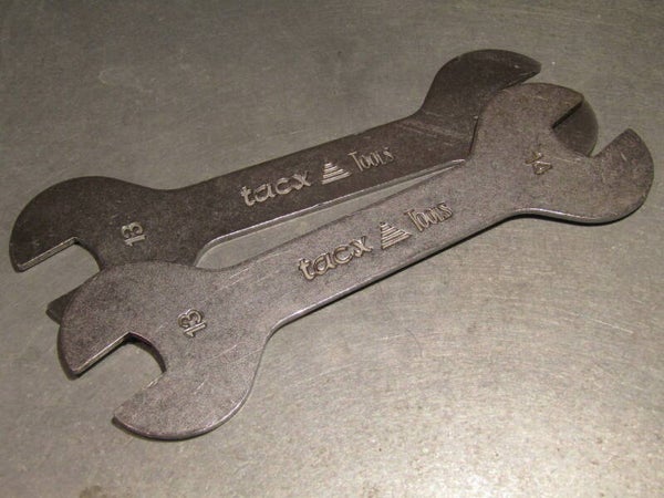 TACX 13/14mm cone wrench set 2nd hand lightly used BXC00K24 9991 - 3/26/21 RK12