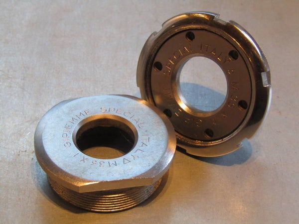 GIPIEMME SPRINT ITALIAN thread 36 X 24F Bottom bracket cup set Please make note, FIXED cup will NOT REAR SPRINT NOS! BB39a 05 - 8/20/19 RK01