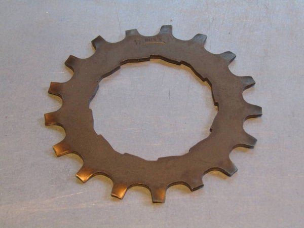 ..SHIMANO EXAGE 17t 2nd position W-CUT freewheel cog NOS! BX31a 03 - 8/30/19 RK12