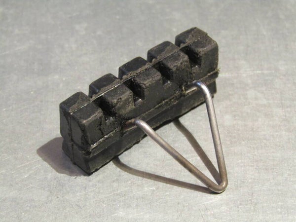 ZEUS 2000 Brake block with wheel guide NOS! TL02 01-B02-C2-01 4/3/21