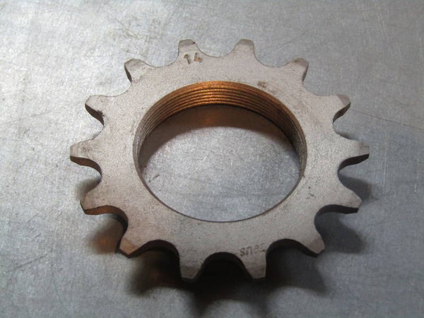 ..ZEUS 2000 14t - 1/8 inch ALLOY ( PISTE ) TRACK COG NOS! BX23a 02 - 8/30/19 RK10