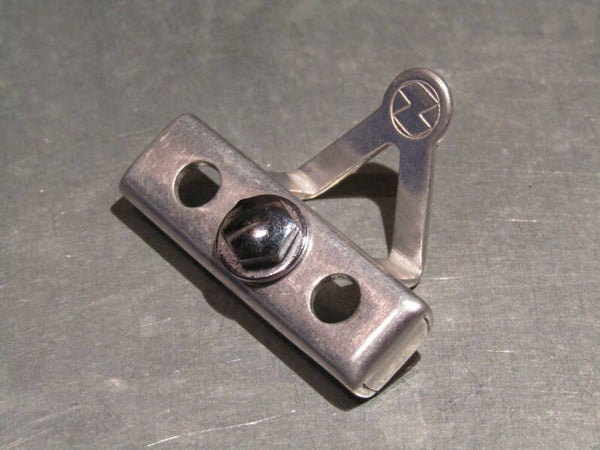 ZEUS SUPER CRONOS ERA LEFT SIDE ALLOY Brake block holder with mounting hardware NOS! TL02 01-B02-C04-02