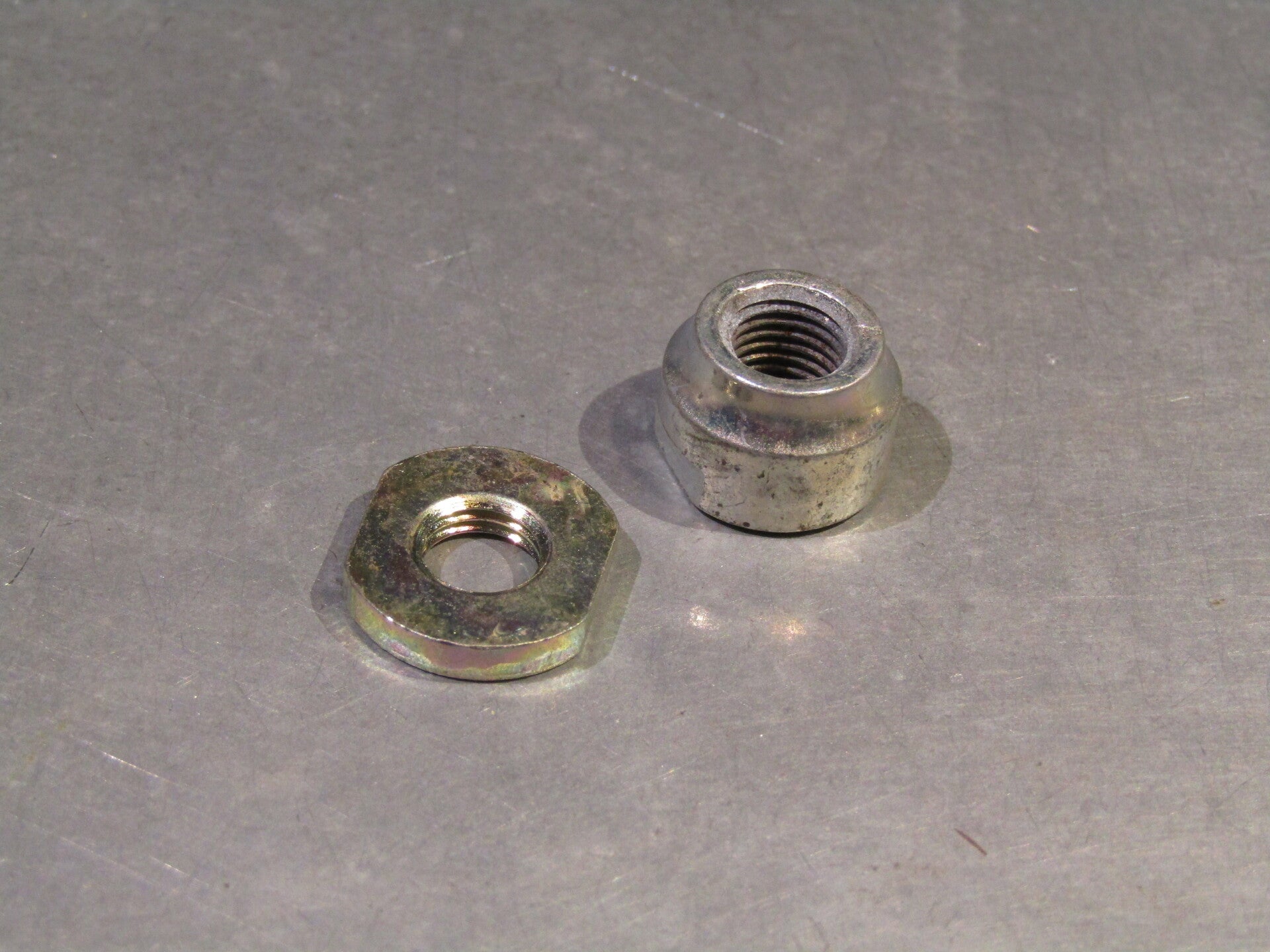 MAILLARD Front hub SOLID Axle bearing cone and LOCK-NUT NOS! BX46 665 - 12/20/20 RK11