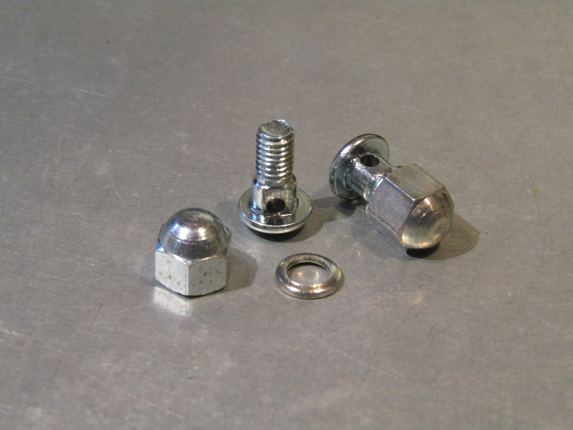 .SHIMANO Type Vintage 70's/80's steel Brake CALIPER cable anchor hardware 2X NOS! BX01 5557 - 10/3/20 RK10