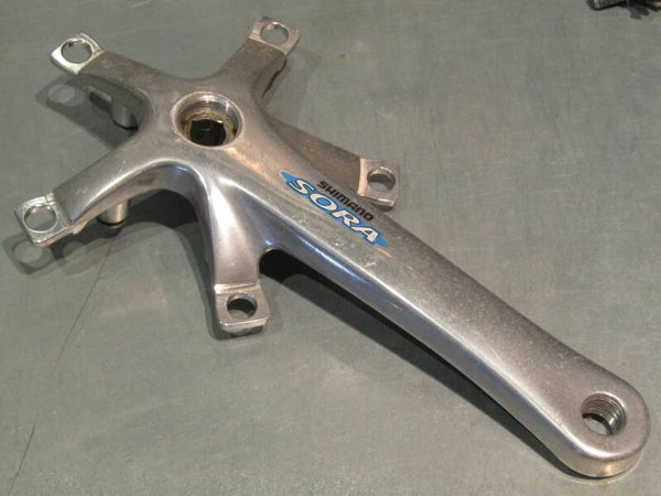 SHIMANO SORA Right Side crank arm 170mm  BCD 74mm/130mm complete with Granny gear mounting bolts NEW never used but will show signs of shelf wear BXC00G23 0777 09/12/24