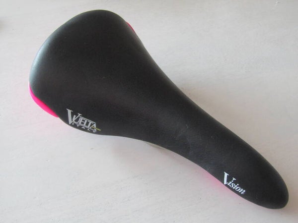 BASSANO VUELTA Vintage 80's Vision Saddle with GENUINE Leather cover NOS! Special offer item for EUROPEAN Shipments only! H001 0001 01/27/25